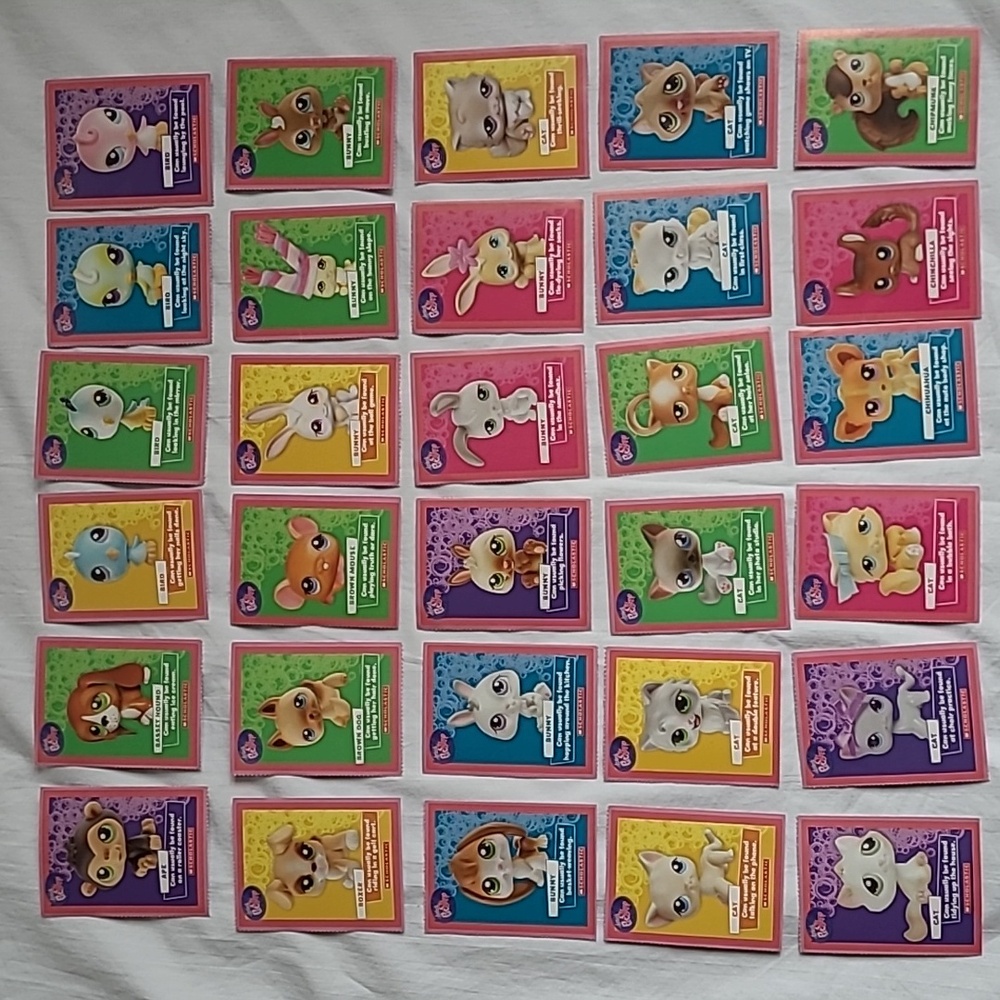 Vintage Littlest Pet Shop Trading Cards Volume 1 and 3 (2007 and 2008) - Picture 8 of 10